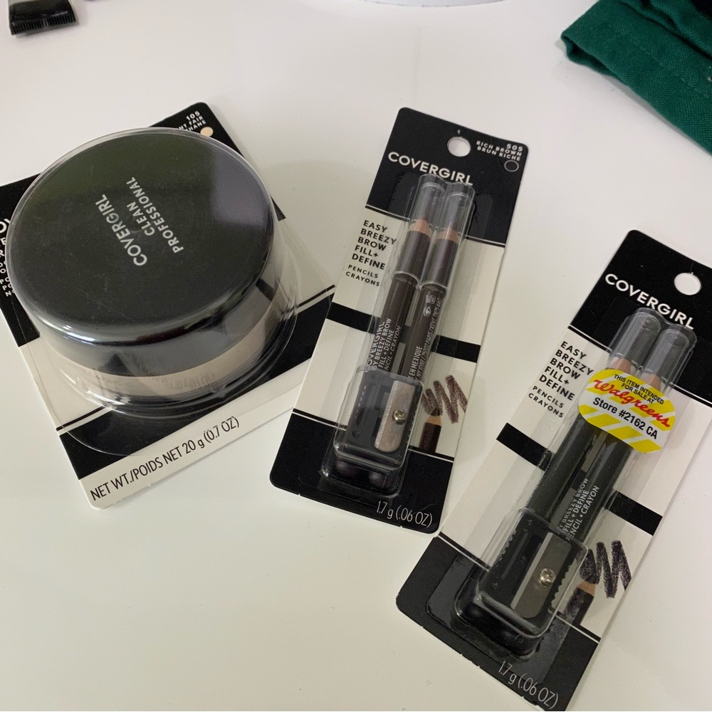 Covergirl Setting Power and Brow pencils